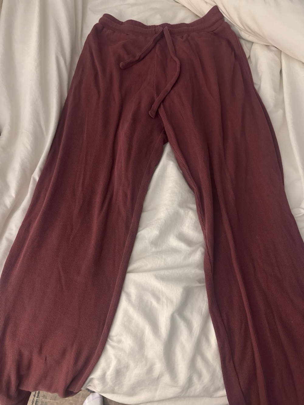 Daily Drills Wine Thermal Pants